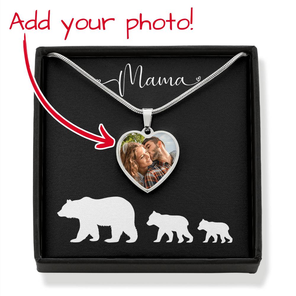 Close to my Heart Necklace - Photo Heart Pendant