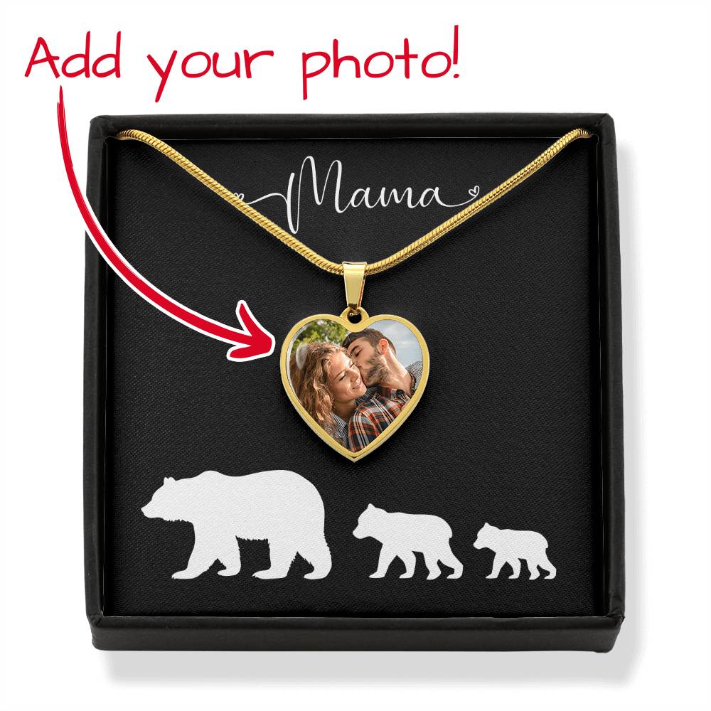 Close to my Heart Necklace - Photo Heart Pendant