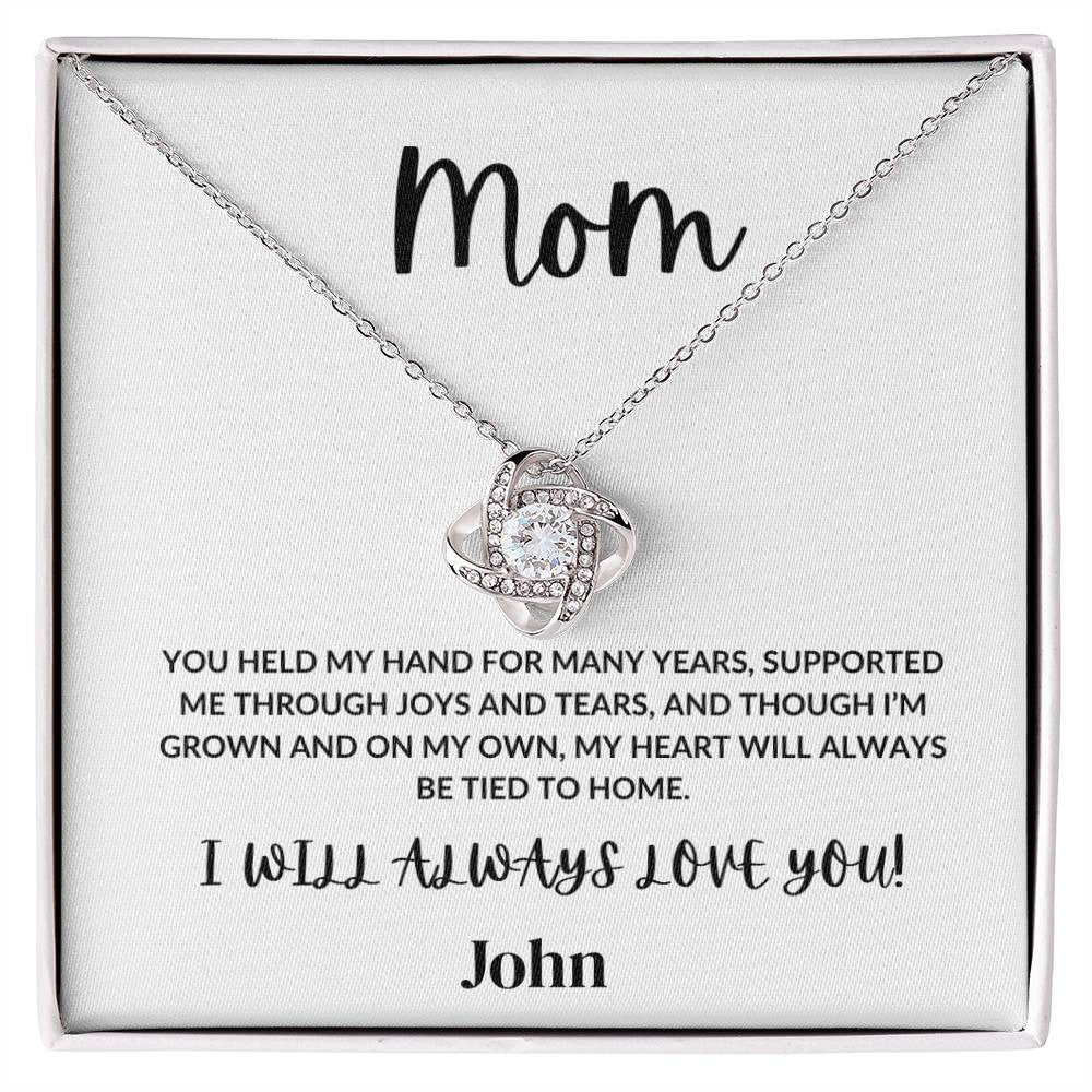 I Love you Forever Necklace For Mom