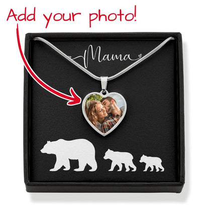 Close to my Heart Necklace - Photo Heart Pendant