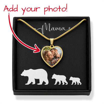 Close to my Heart Necklace - Photo Heart Pendant