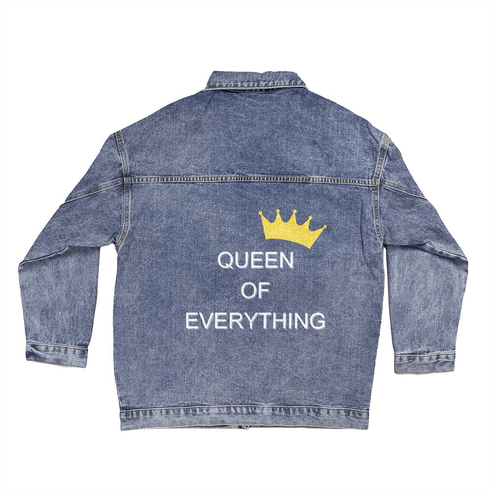 QUEEN OF EVERYTHING - DENIM JACKET