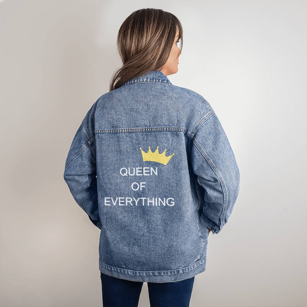 QUEEN OF EVERYTHING - DENIM JACKET