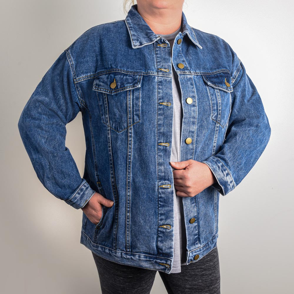 QUEEN OF EVERYTHING - DENIM JACKET